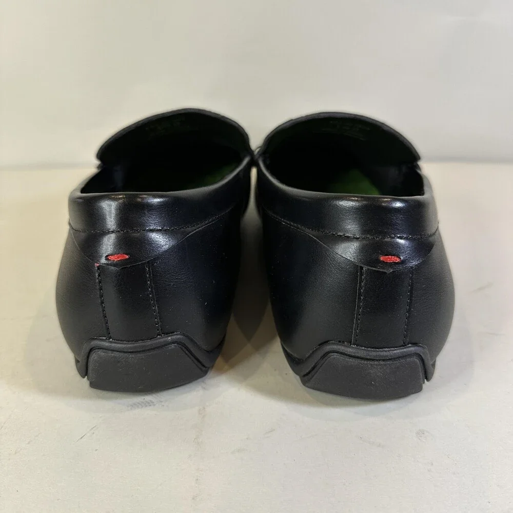 Vance Shoes Mens Size 11 Black Mitch Loafers Drivers Dress Comfort Slip On New